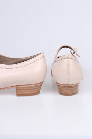1920s everyday shoe - Cream - Ruby - memery