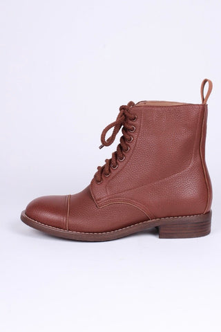 1940s Men's Military Boots - Brown - Robbie - memery