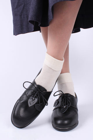 Everyday Derby shoe- 40s - Black- Billie