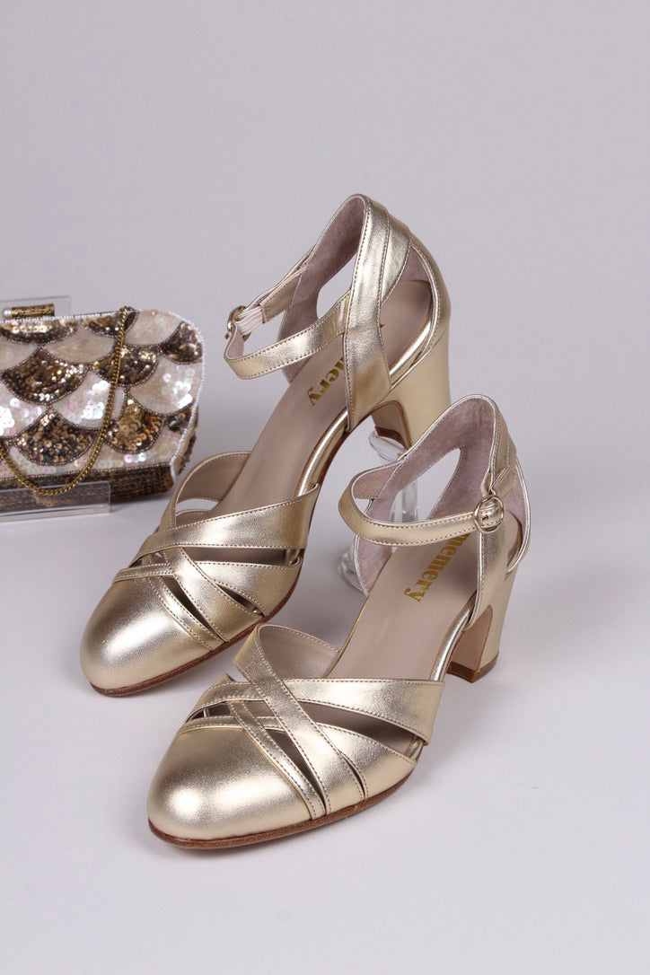 1930s sandal - Gold - Marlene
