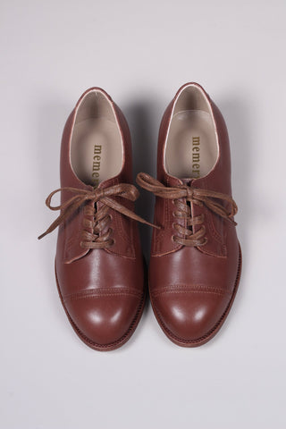 1940s Derby shoes - Brown - Eleanor - memery