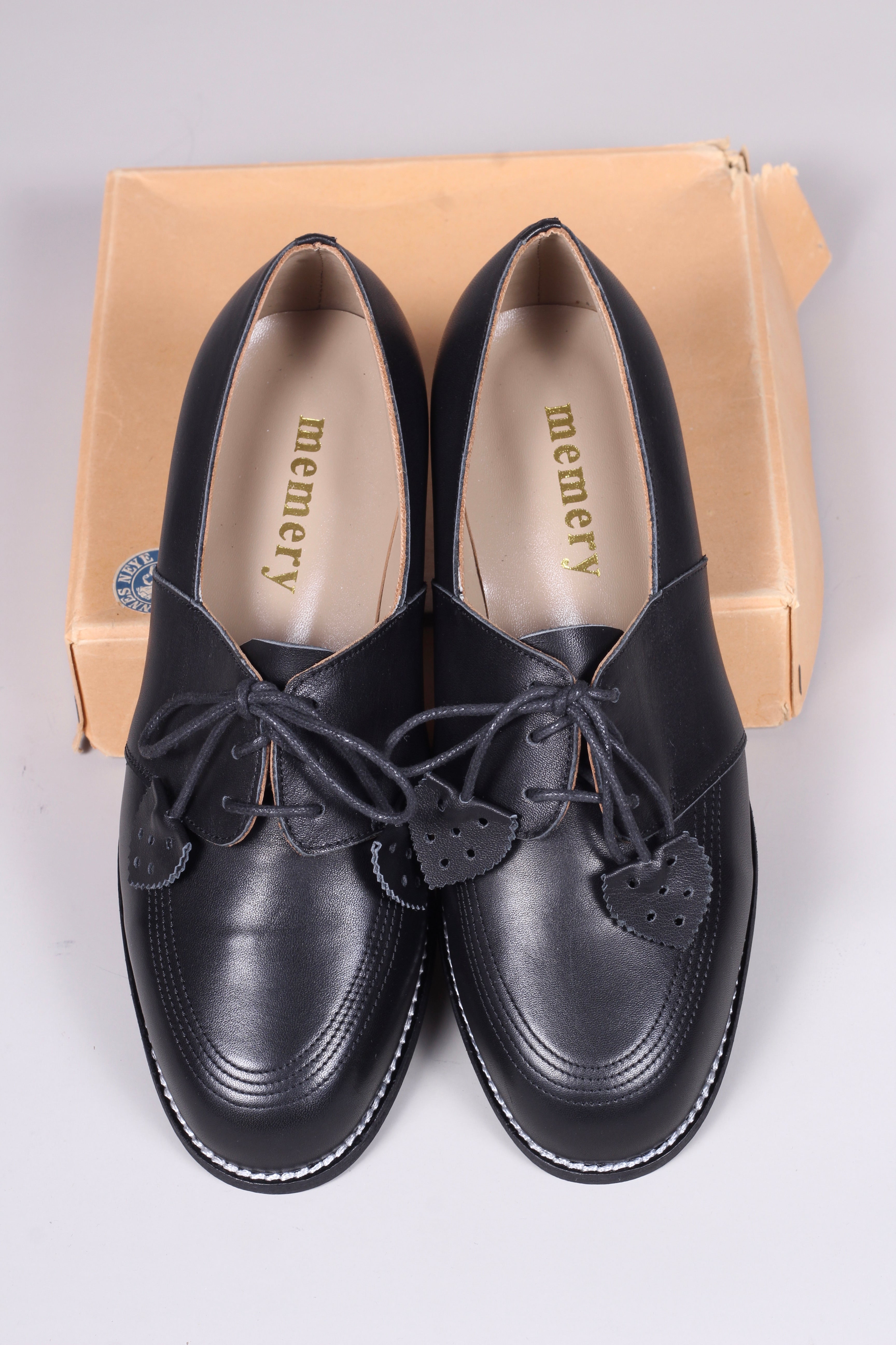Everyday Oxford shoe- 40s - Black- Billie